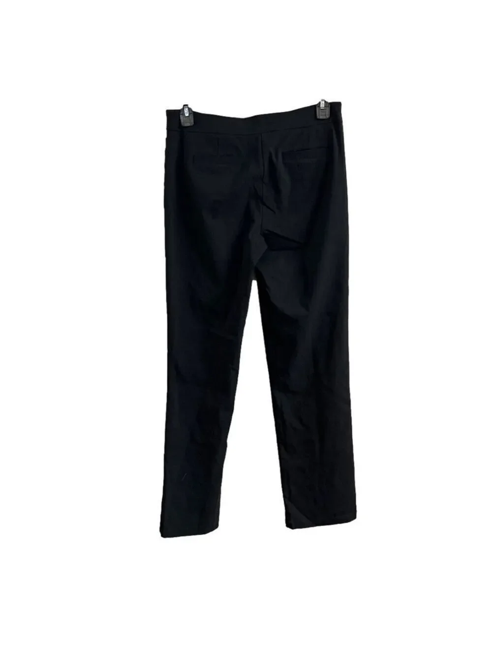 Women's Briggs Super stretch Pull On Black Pants. Size 10